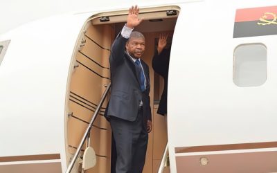 The Angolan Head of State, João Lourenço in Cuba