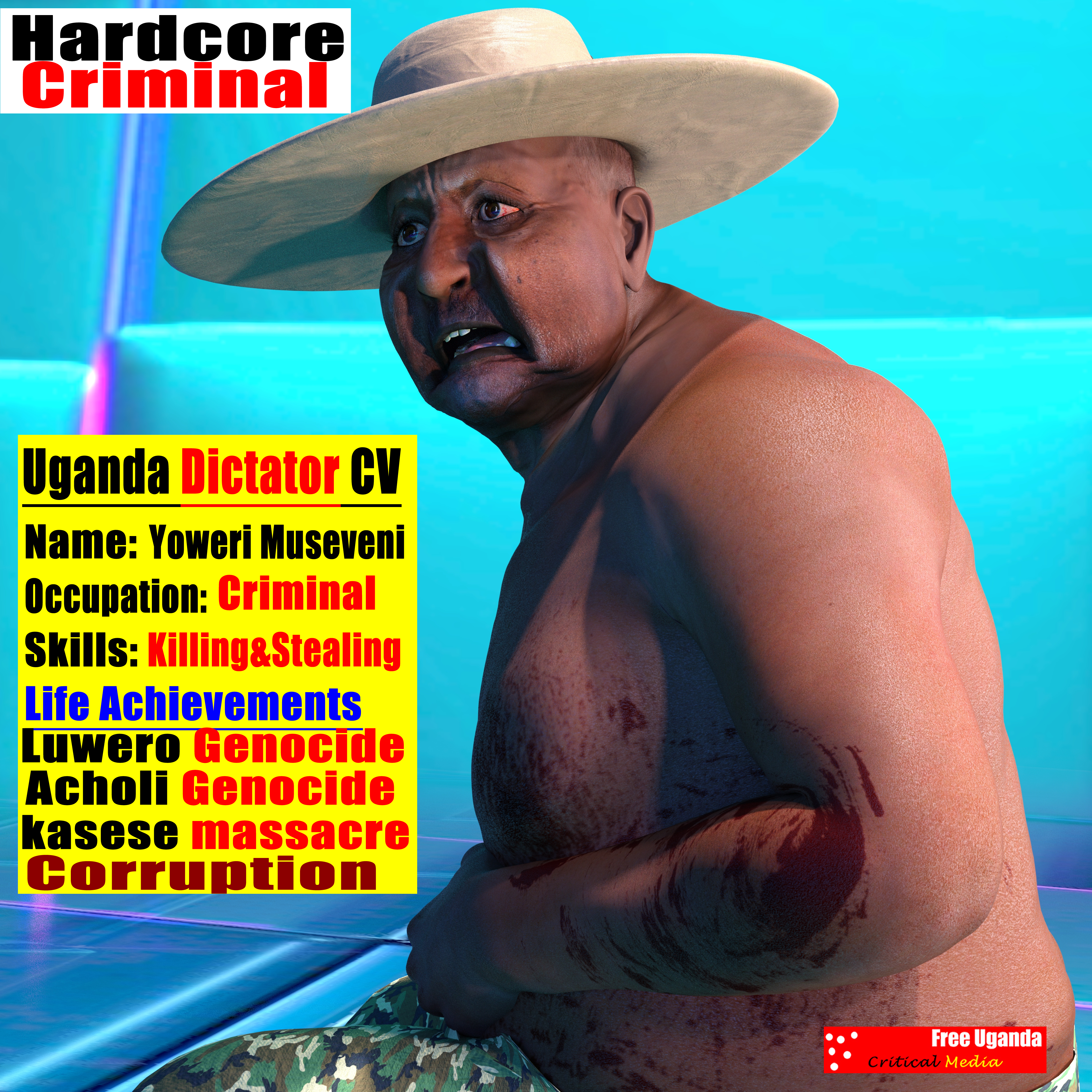 DICTATOR YOWERI MUSEVENI