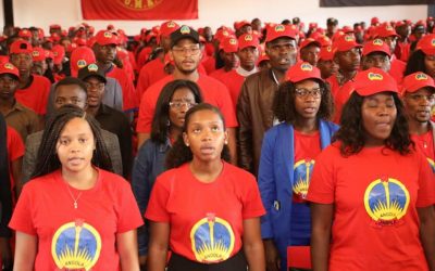 FIRST NATIONAL SECRETARY OF JMPLA CHAIR ASSEMBLY OF MILITANTS