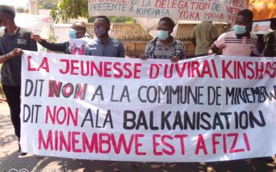 THE ESTABLISHMENT OF MINEMBWE AS A COMMUNE IN SOUTH KIVU