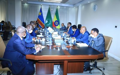 DEMEKE MEKONNEN DISCUSSES WITH DRC OVER THE GERD