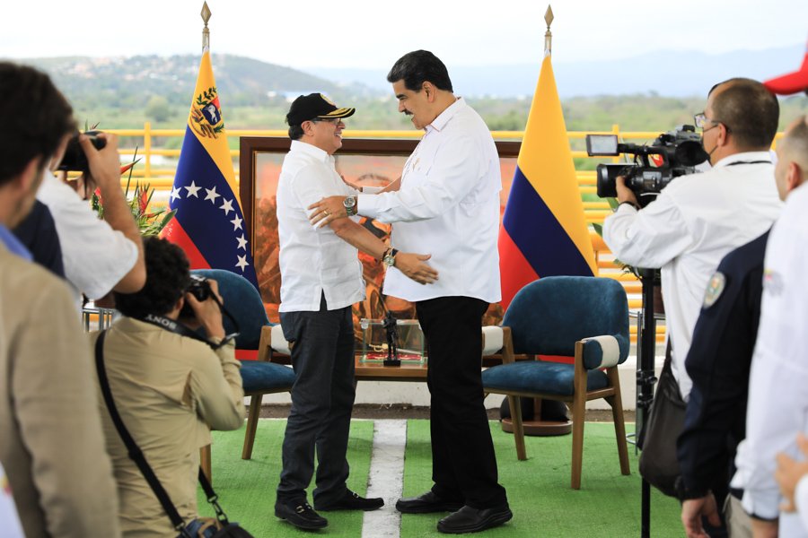 Venezuela and Colombia